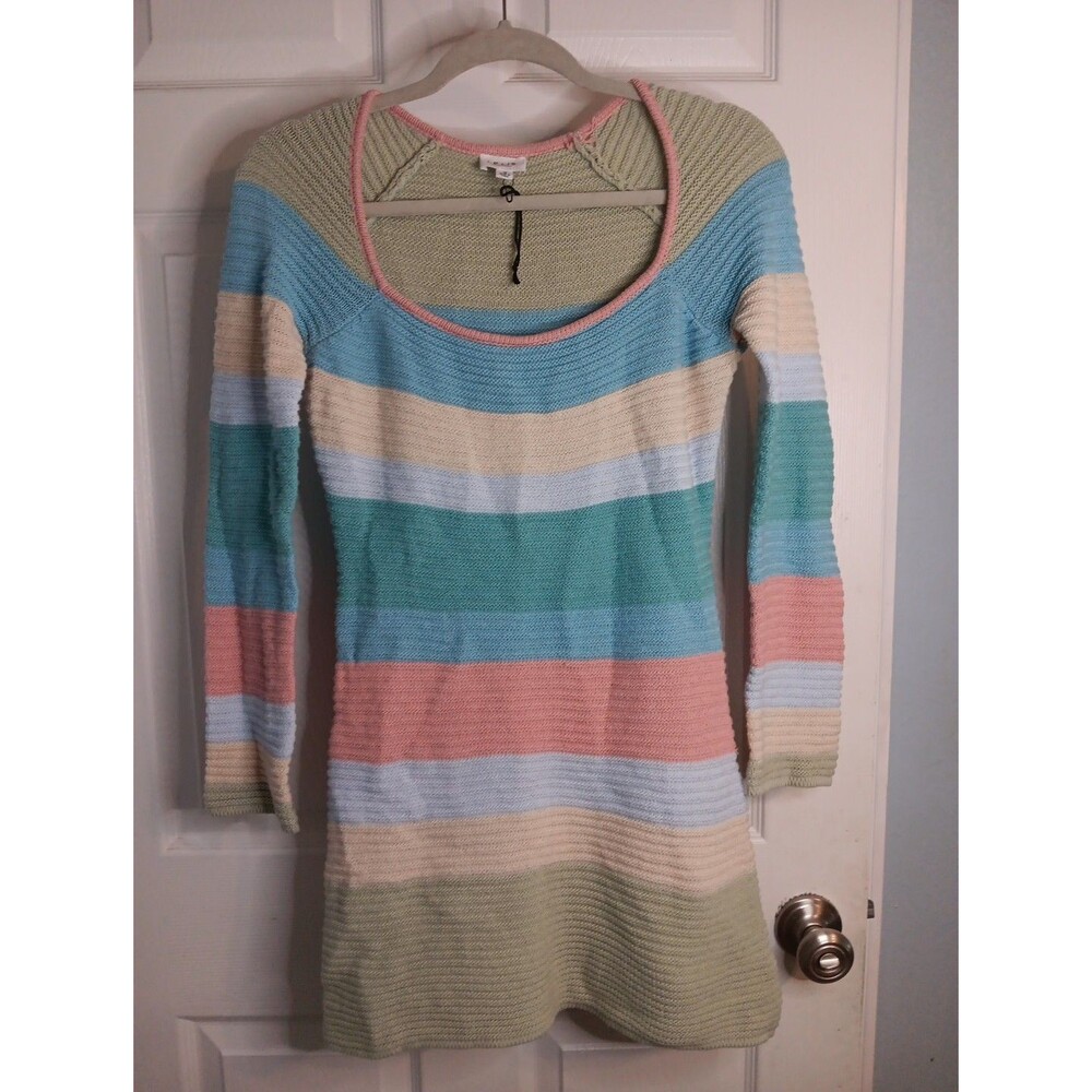 Le Lis Endless Sunsets Crochet Knit Dress Size S